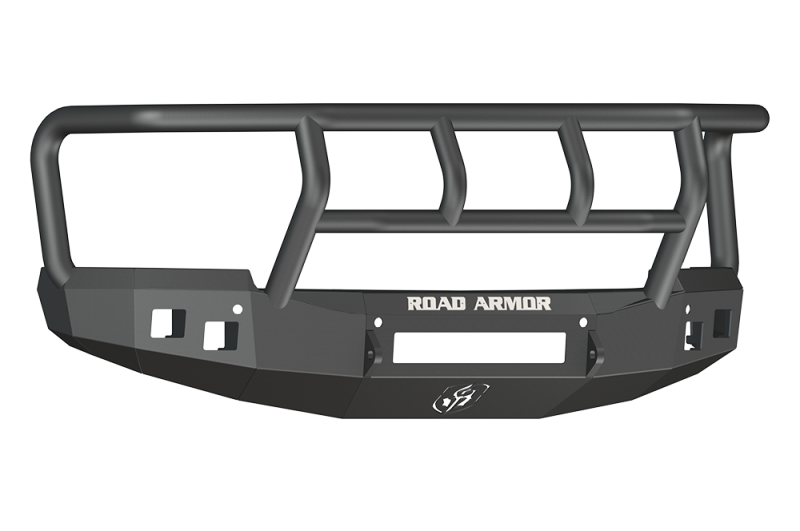 Chevrolet 1500 Front Bumper - Road Armor - Stealth with Titan II Guard - Textured Black - `14-`15
